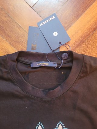 Maglietta Louis Vuitton Taglia XL Nera