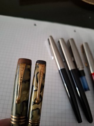 Set di 8 pezzi di penne stilografiche Parker