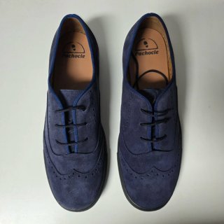 Zapatos ante azul Talla 39