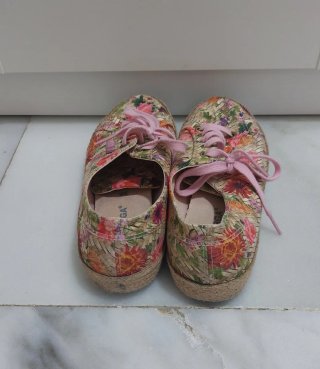 Zapatillas Superga Flores Edición Limitada T38