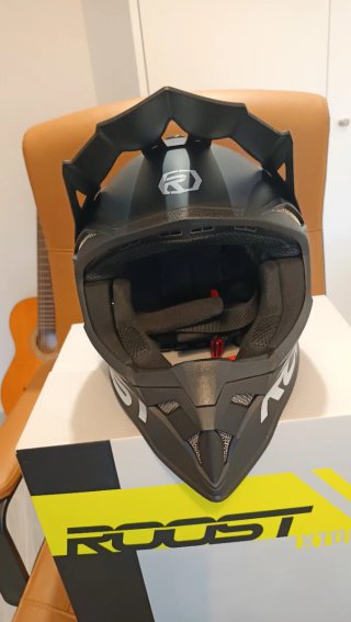 Casco Offroad Roost Raptor Topaz talla L.