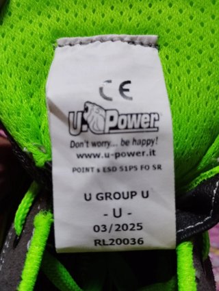 Zapatillas de trabajo U-Power