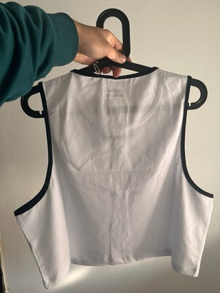 Camiseta tirantes XL blanca Unlike Humans