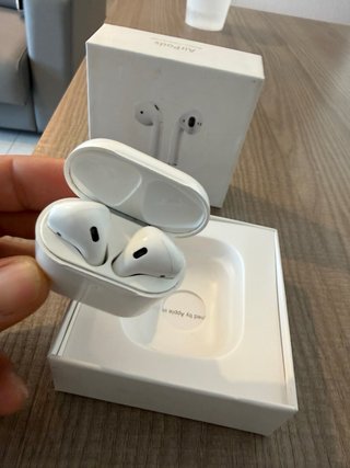 Apple AirPods (2.ª gen) originales – Completos