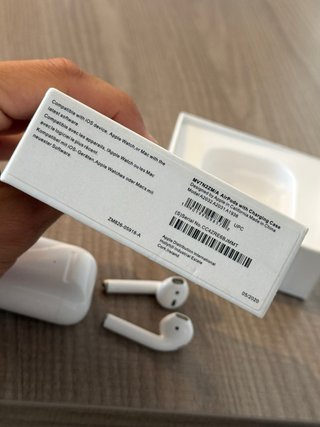 Apple AirPods (2.ª gen) originales – Completos