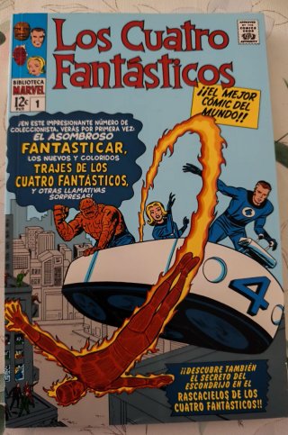 Biblioteca Marvel: Los 4 Fantasticos 1
