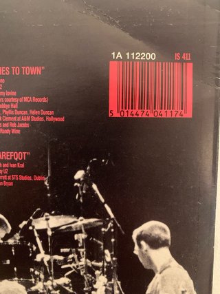 U2 - When Love Comes to Town (single 7” España)
