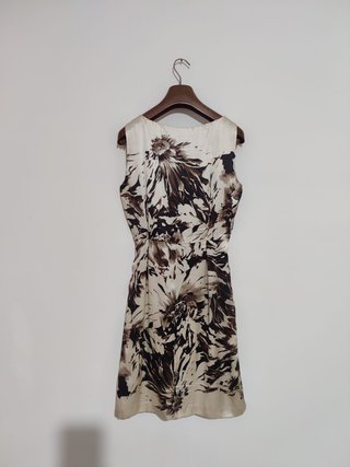 Max Mara Abito Donna IT 42 Seta Fantasia Floreale