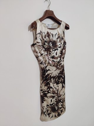 Max Mara Abito Donna IT 42 Seta Fantasia Floreale