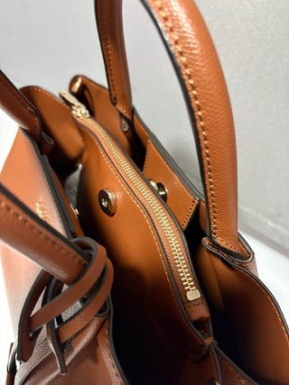 Bolso Guess Marrón Piel