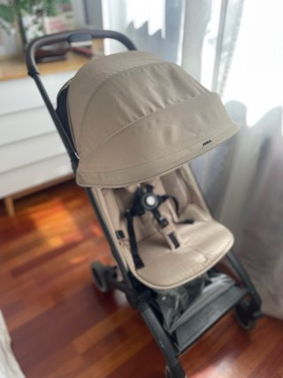 Silla Jool Aer beige + protector lluvia + barra