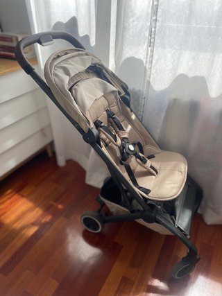 Silla Jool Aer beige + protector lluvia + barra