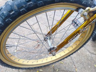 LLANTAS WEINMANN DORADAS BMX