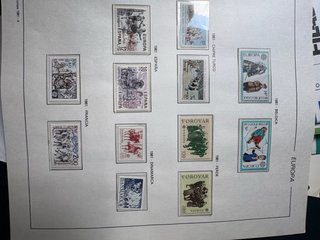 Sellos tema Europa 1981 completo