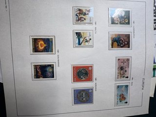 Sellos tema Europa 1981 completo