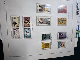 Sellos tema Europa 1981 completo
