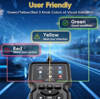 Escáner Diagnóstico OBDII V519