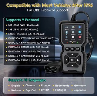 Escáner Diagnóstico OBDII V519