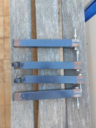 Patas para somier (2 con ruedas)