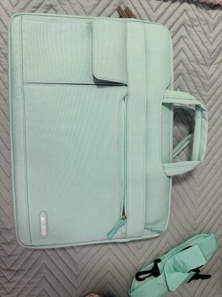 Funda portátil NUEVA 15 color verde azulado