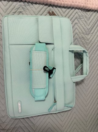 Funda portátil NUEVA 15 color verde azulado