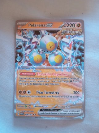 Carta Pokémon Pelarena EX 220 PS
