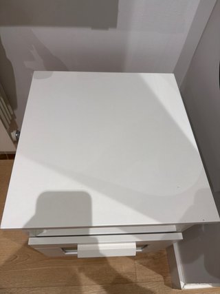 Mesita de noche Brimnes Ikea Blanca