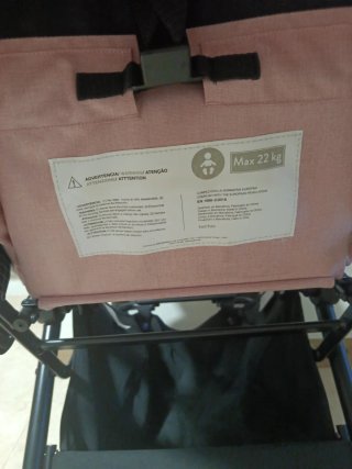 Carrito Tuc Tuc rosa con estrellas