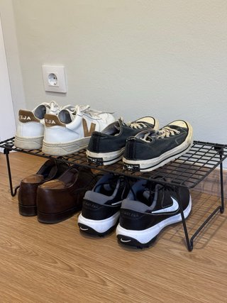 6 scarpiera IKEA GREJIG nere - come nuove