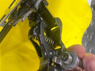 Cambio XTR y mando XT