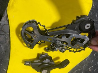 Cambio XTR y mando XT