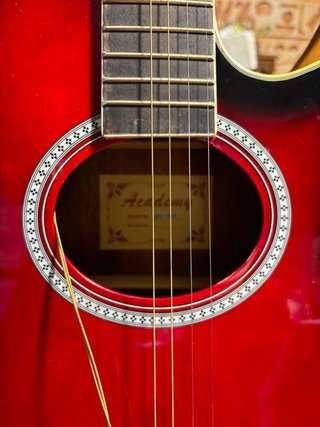 Guitarra Acústica Academy Roja