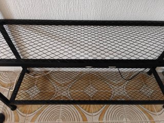 Mueble TV madera y metal