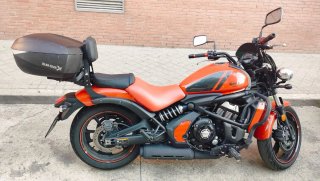 Moto Kawasaki Vulcan S Naranja