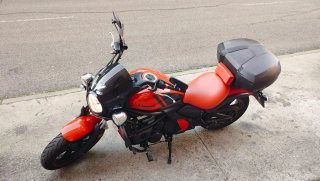 Moto Kawasaki Vulcan S Naranja