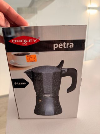 Cafetera OROLEY Petra 9 tazas