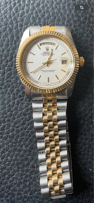 Rolex Day-Date Oro y Plata