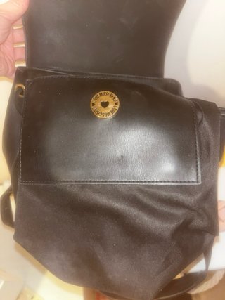 Zaino Love Moschino nero pelle sintetica
