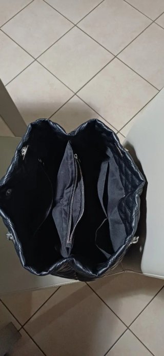 Borsa Lora Ferres similpelle nero