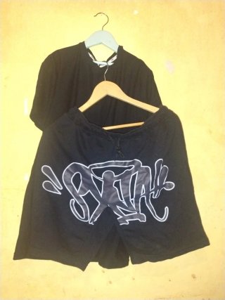 Conjunto de hombre negro