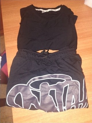 Conjunto de hombre negro