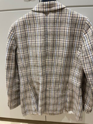 Blazer Massimo Dutti cuadros M