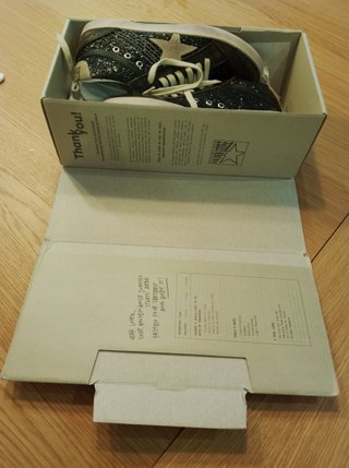 Zapatillas Golden Goose Bota Negra/Gris Talla 39