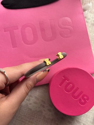 Pulsera Tous Osos Sweet Dolls Oro y Acero