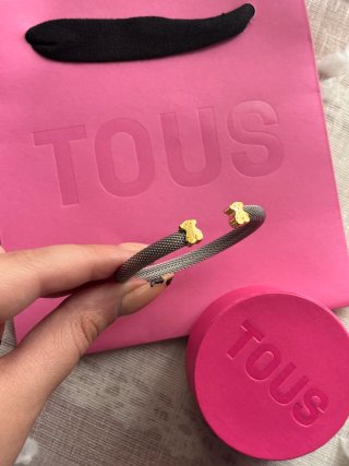 Pulsera Tous Osos Sweet Dolls Oro y Acero