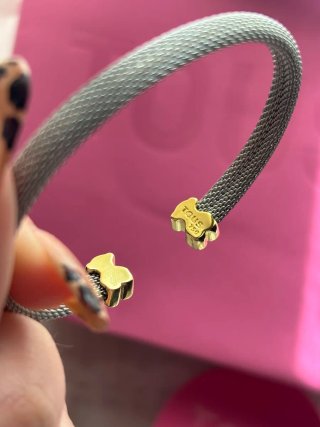 Pulsera Tous Osos Sweet Dolls Oro y Acero