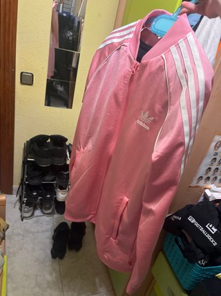 Chaqueta Adidas Rosa Talla S