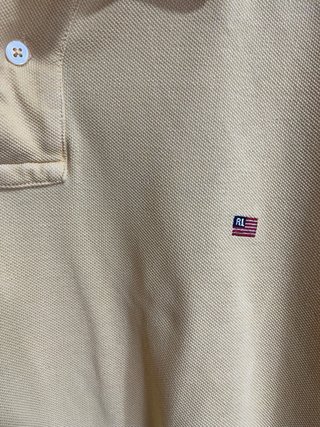 Camisa Polo Ralph Lauren Amarilla