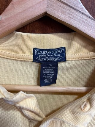 Camisa Polo Ralph Lauren Amarilla