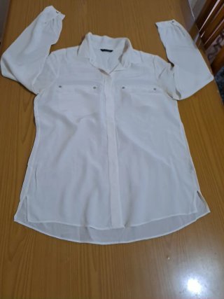 Camisa Massimo Dutti S/36/8 Algodón Modal